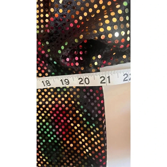 Vintage Kathie Lee Collection Women’s Large Multicolor Vibrant Sequin Shirt Top - Picture 5 of 11